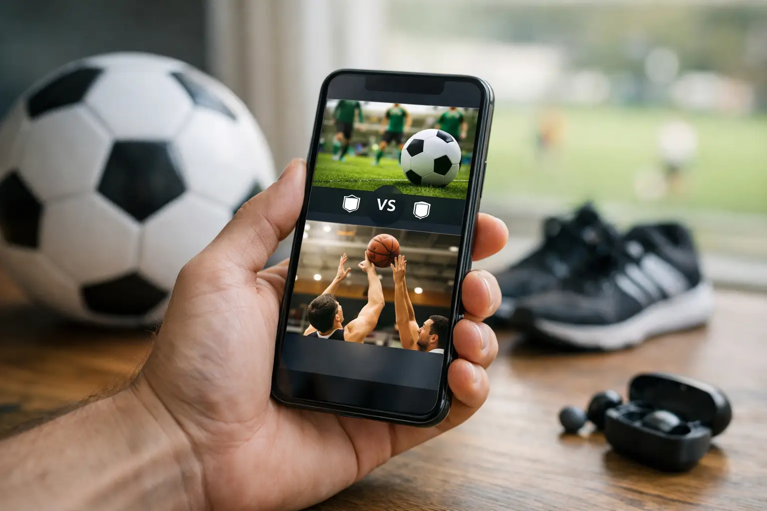 App para encontrar partidos que sí funciona