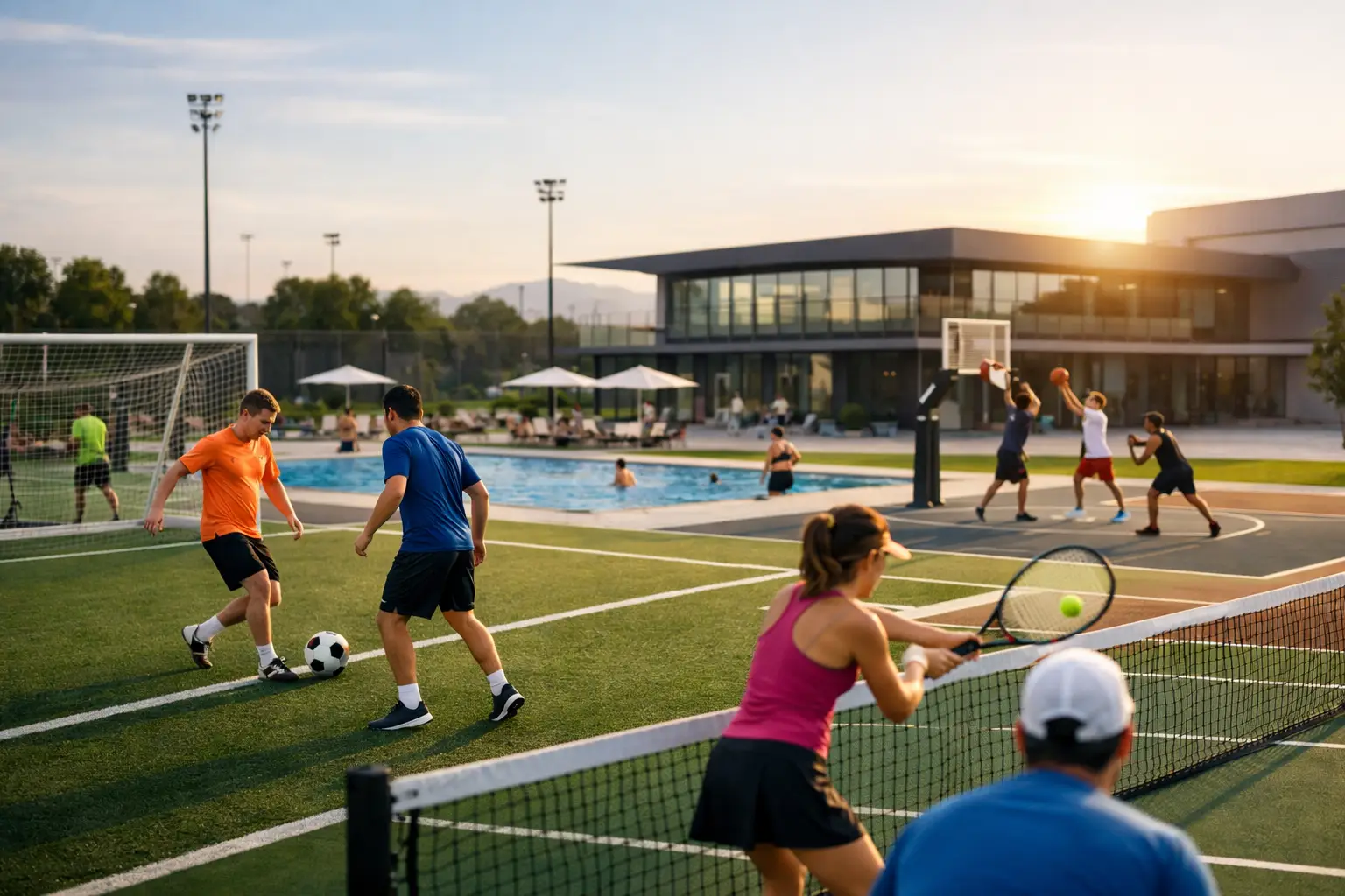 Complejos deportivos para jugar más y mejor