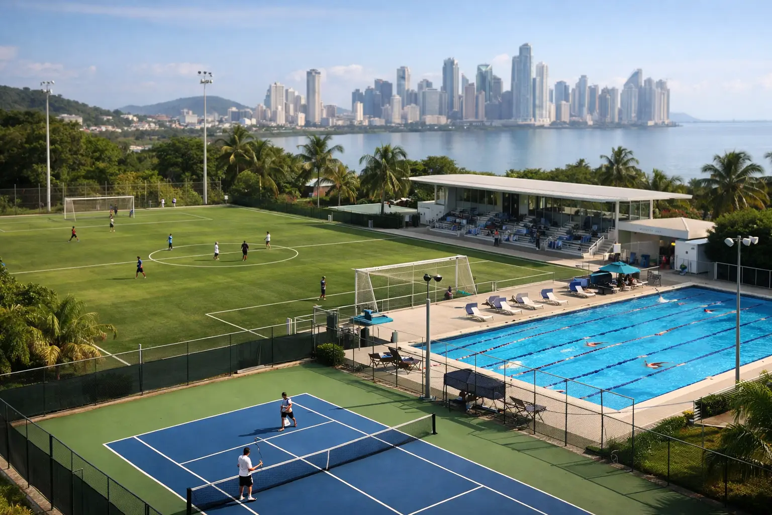 Complejos deportivos en Panamá para jugar mejor