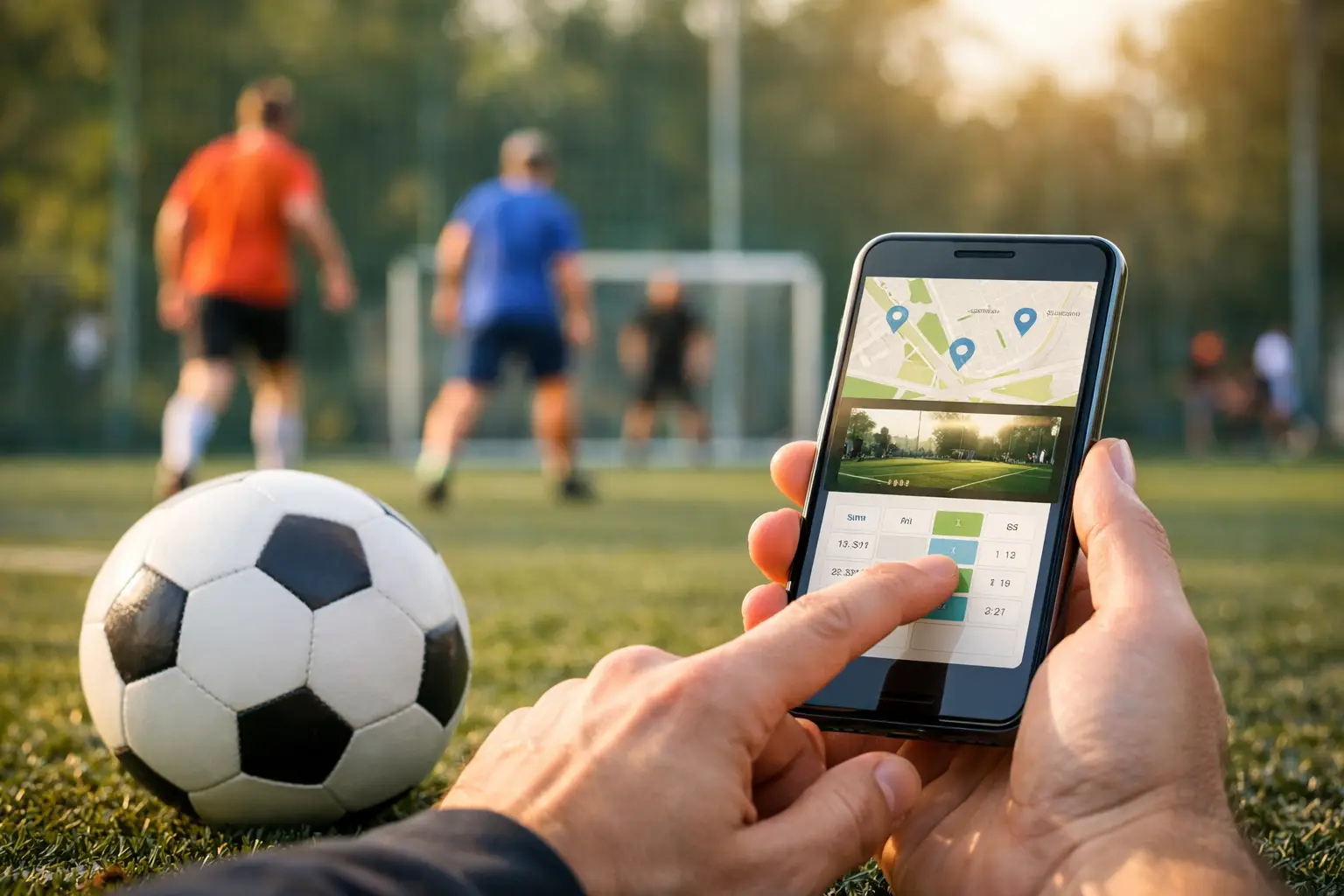 App para reservar fútbol sin perder tiempo