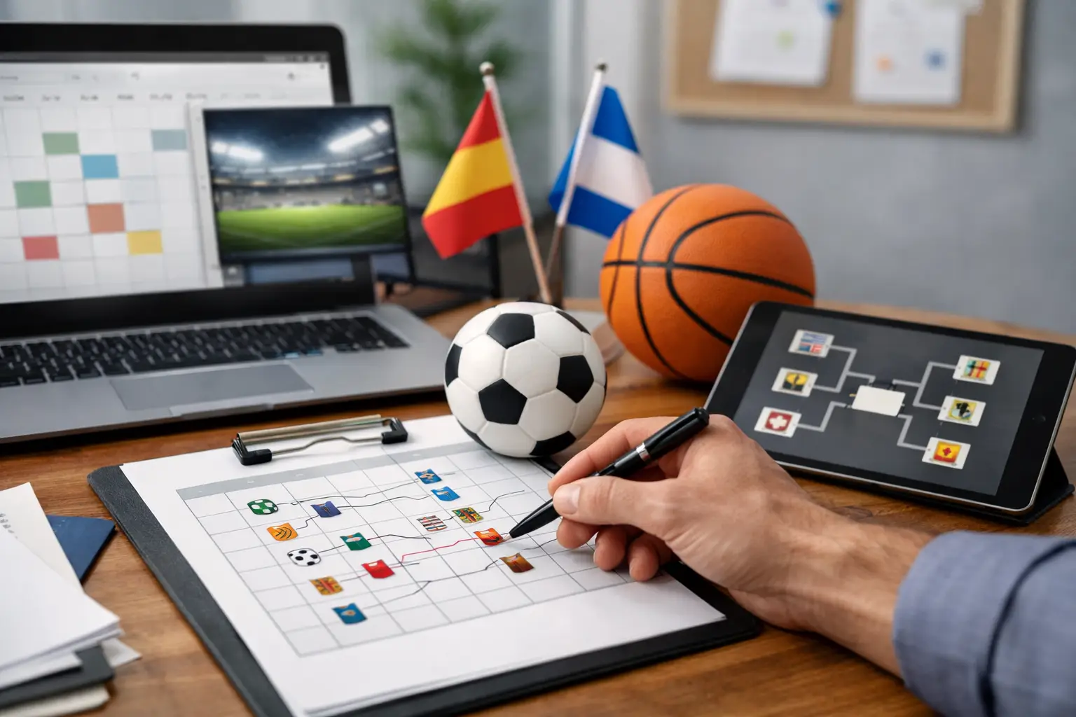 Cómo programar fixtures deportivos sin caos