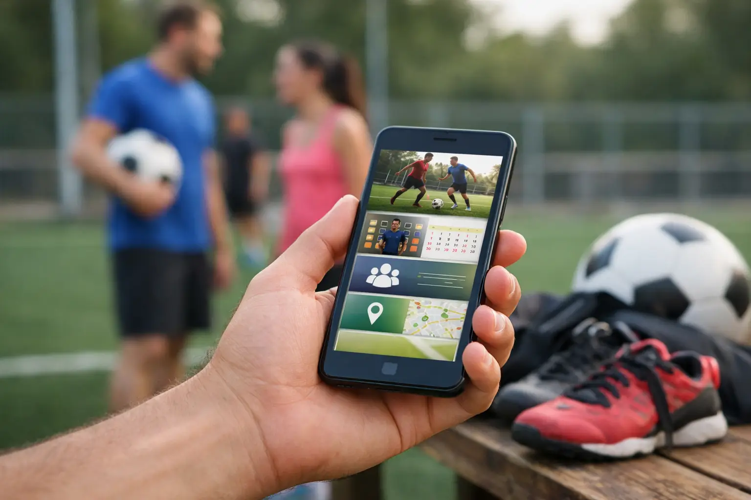 Club deportivo app para jugar y organizar