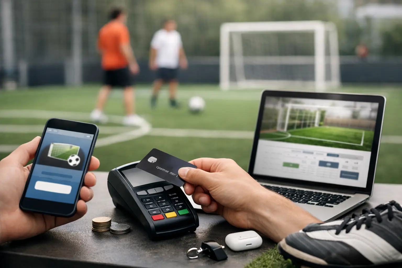 Cómo cobrar reservas sin efectivo en tu cancha