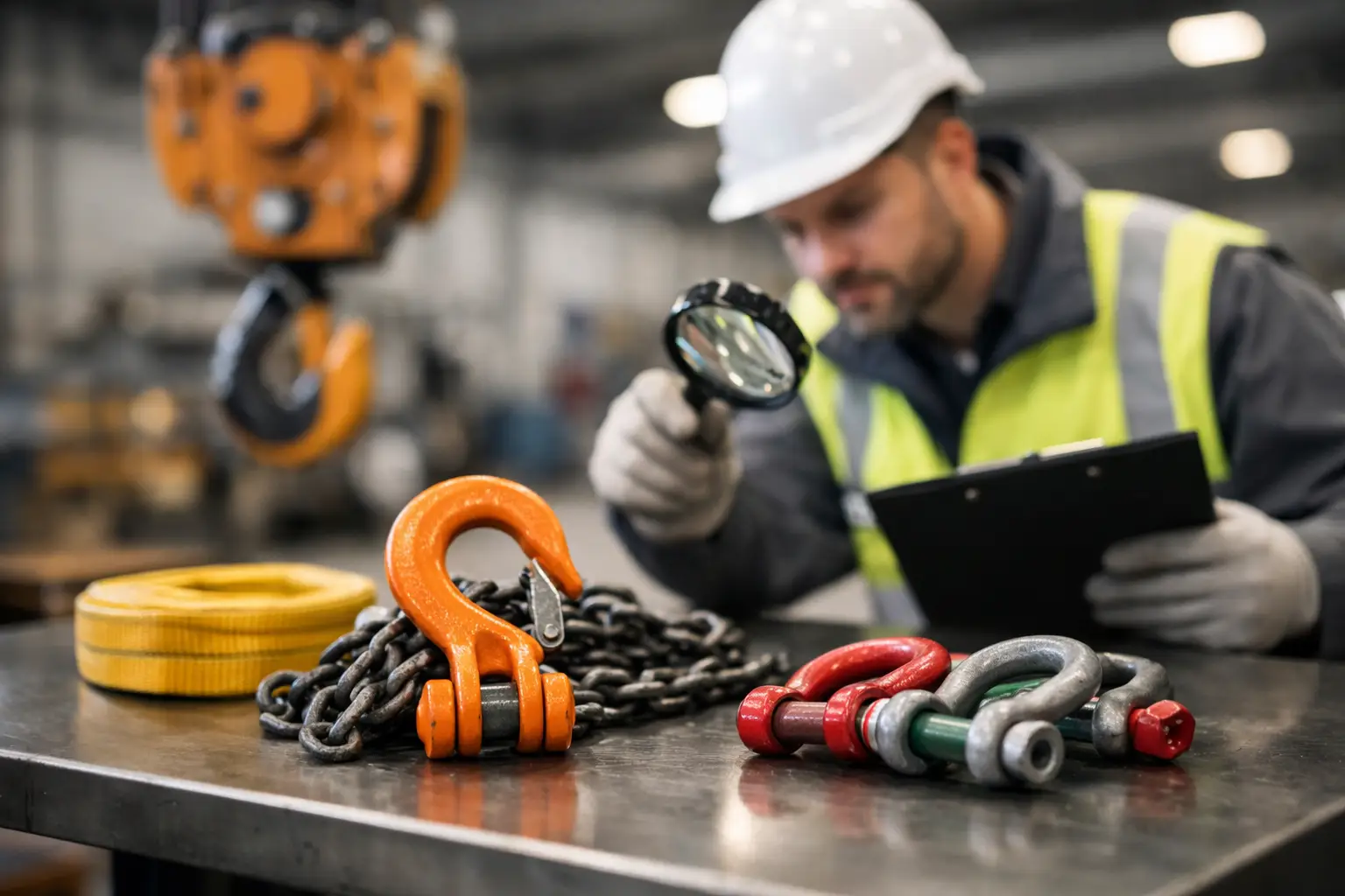 When Are Lifting Accessories Examined in the UK?