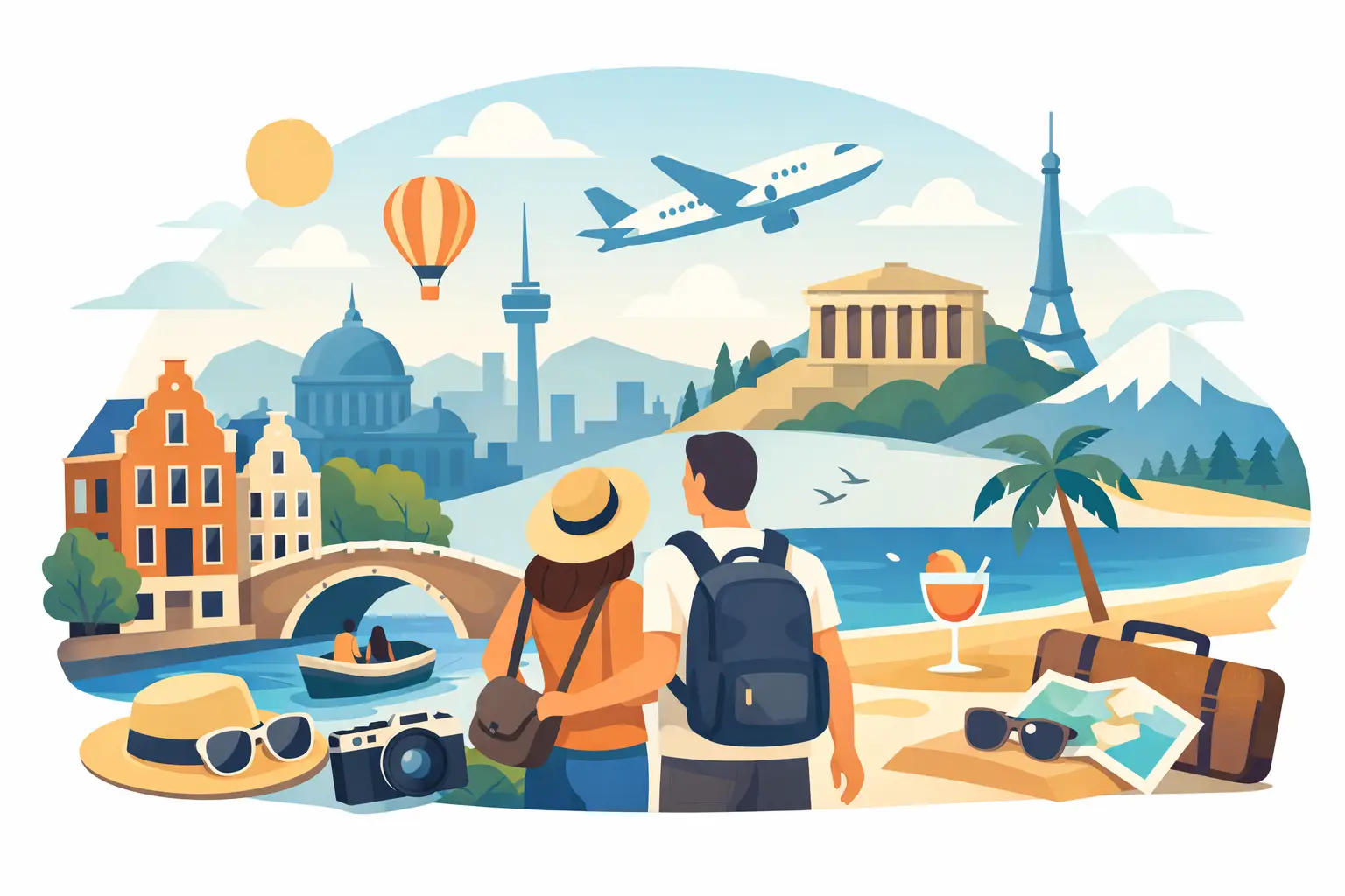 10 beste reisemål for weekendtur