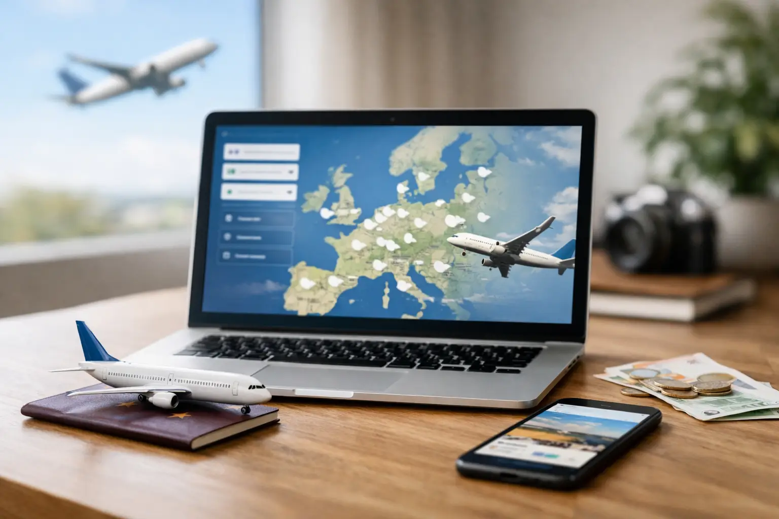 Flypriser Europa live - slik finner du lav pris