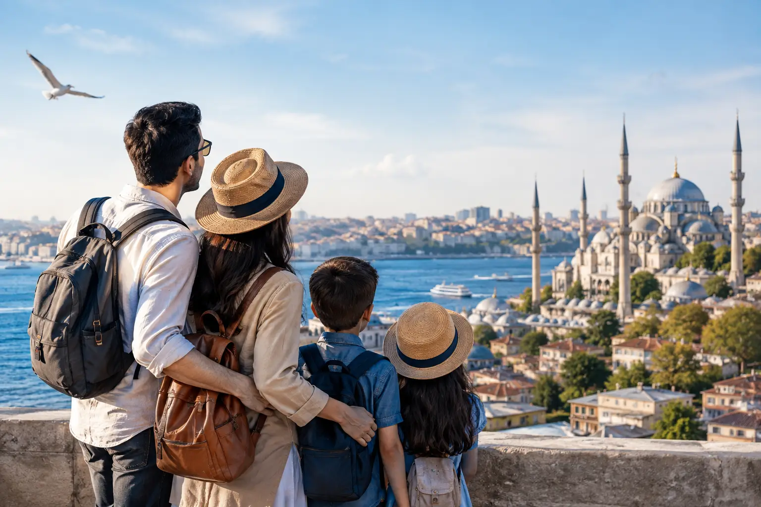 Aile için rahat ve güvenli bir Türkiye seyahati planlamak