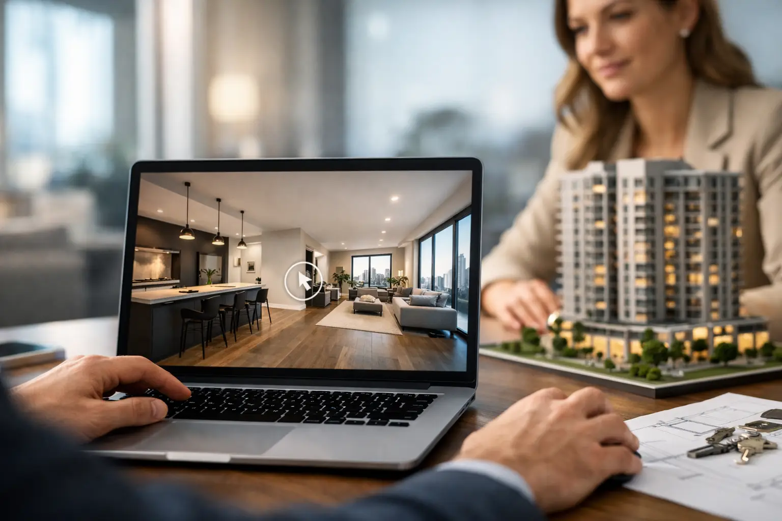 Virtual Walkthrough for New Development Sales