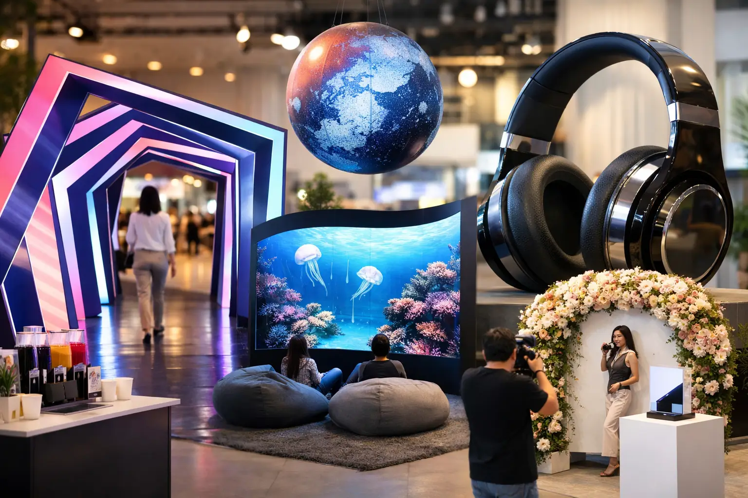 12 Standout Ideas for Branded Event Installations