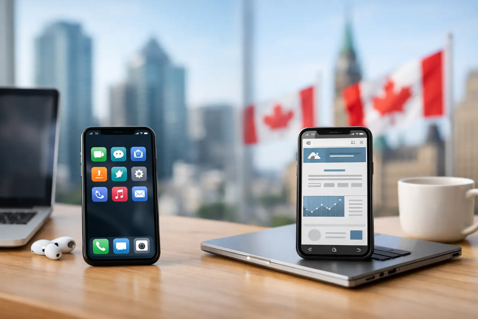 Native Versus Web App for Canadian Business