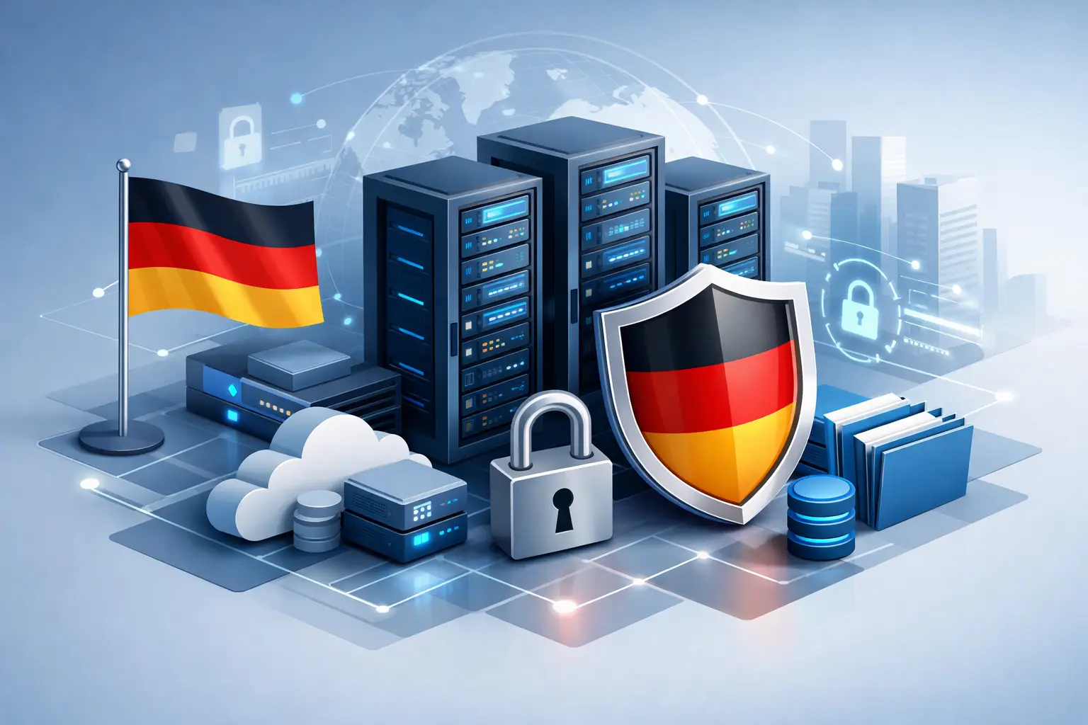 Deutsche Server für Unternehmensdaten richtig wählen