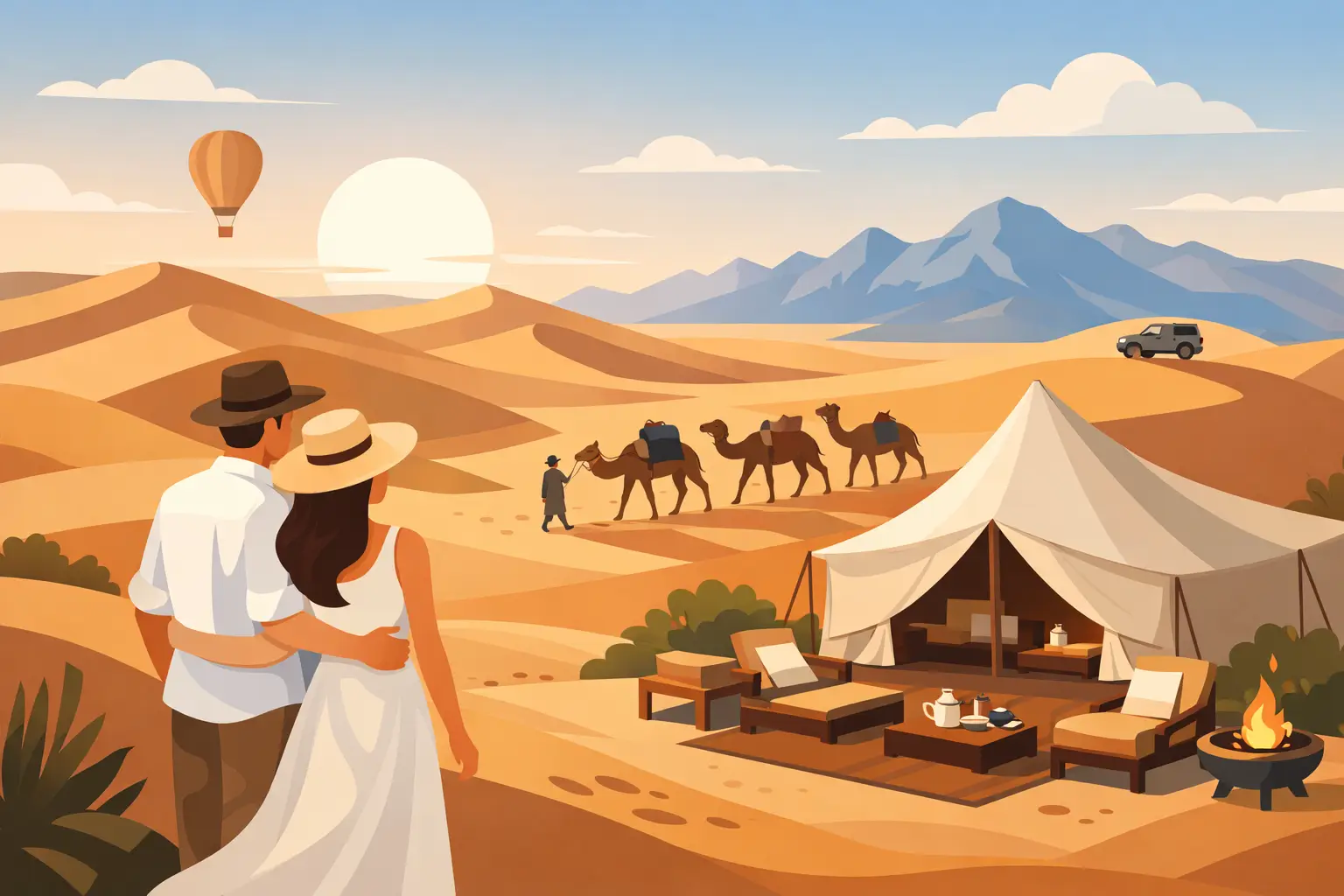 What a Gobi Desert Luxury Tour Feels Like