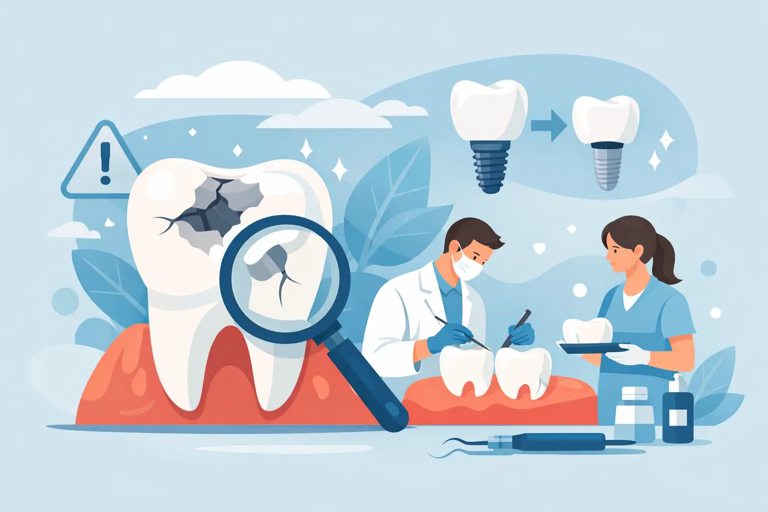 How to Replace Failing Dental Work Safely