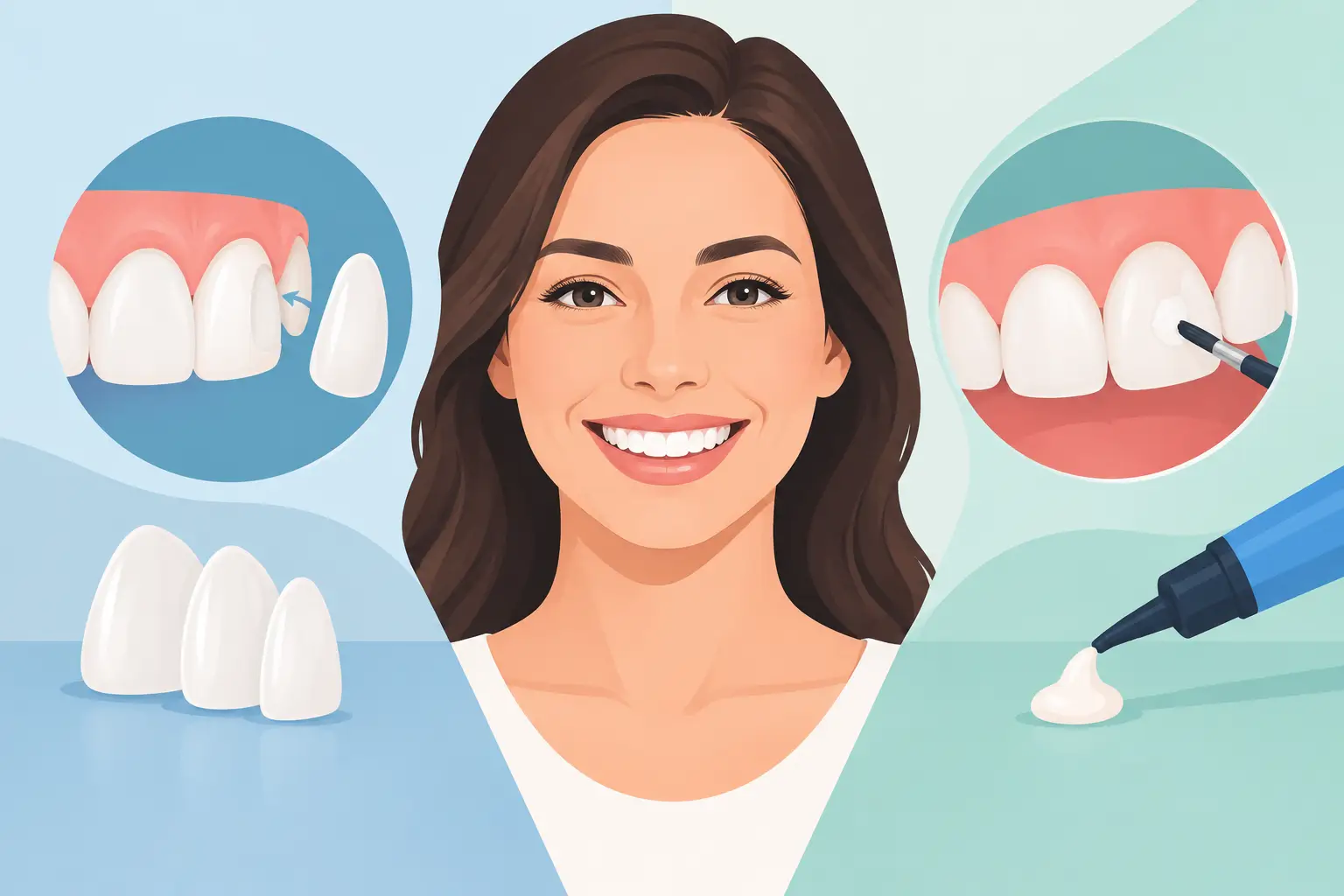 Veneers Versus Bonding Costs for Your Smile
