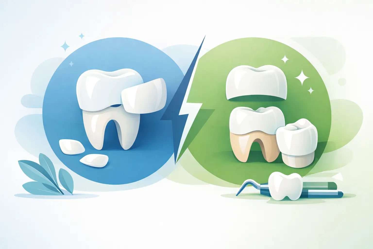 The Veneers vs Crowns Difference Explained