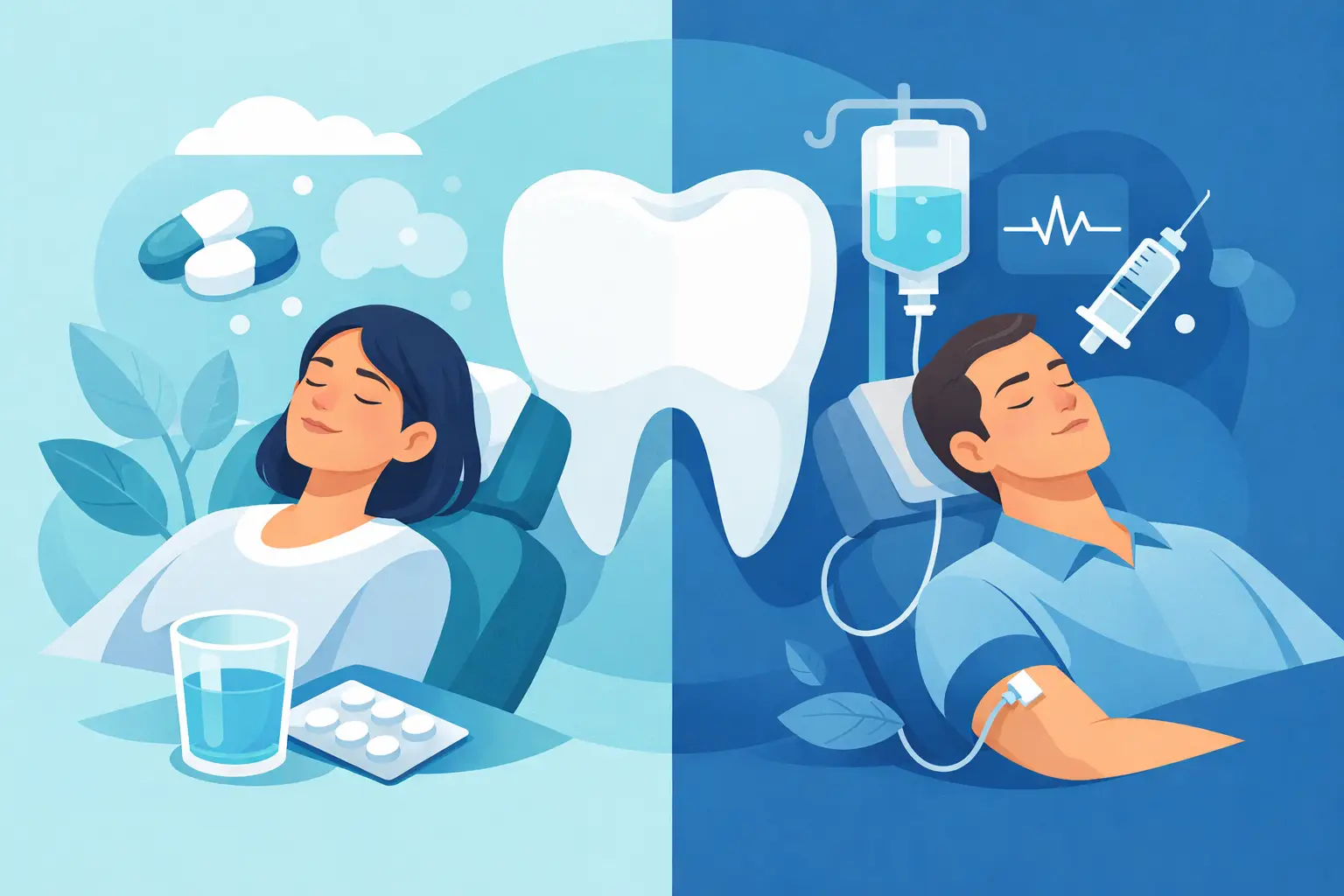 Oral Sedation vs IV Sedation for Dental Care