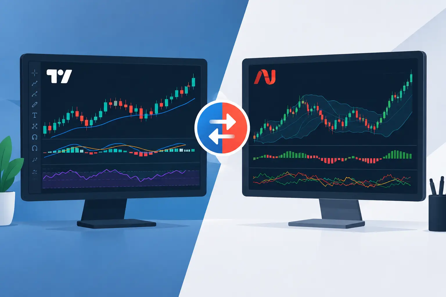 TradingView Versus NinjaTrader Indicators