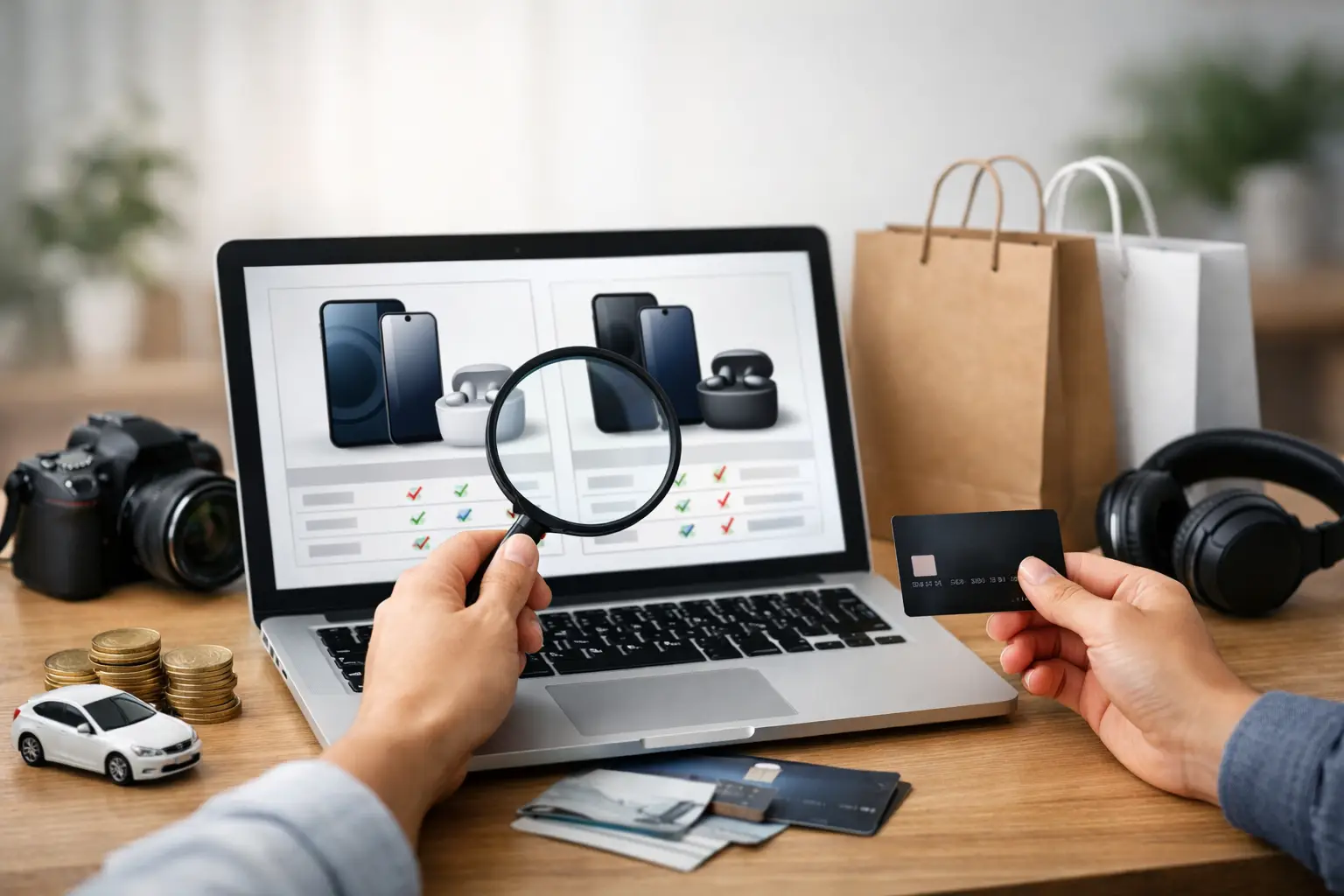 How to compare products without wasting time and find a good deal