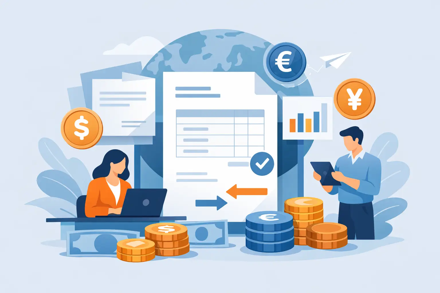 How to Manage Multi Currency Invoices Well