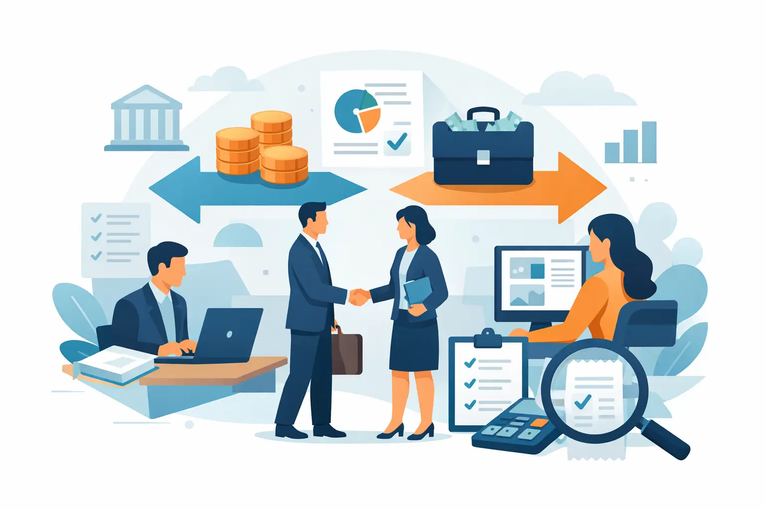 How to Record Business Transfers Without Errors