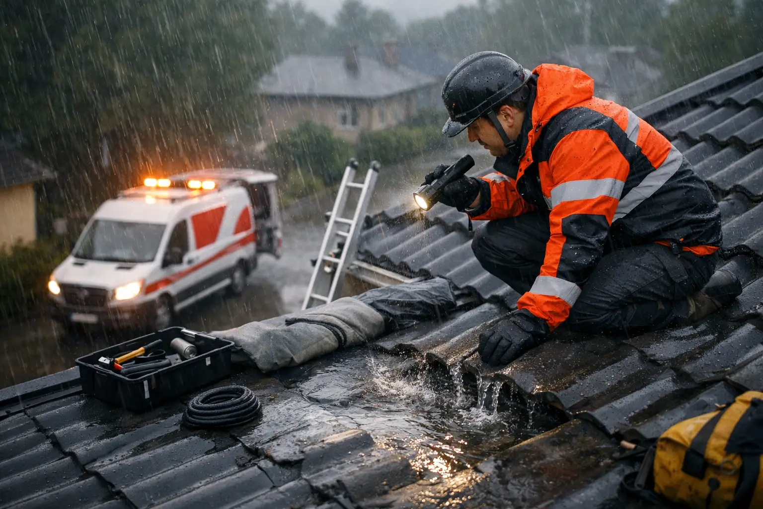 Daklekkage spoedservice Deurne bij schade