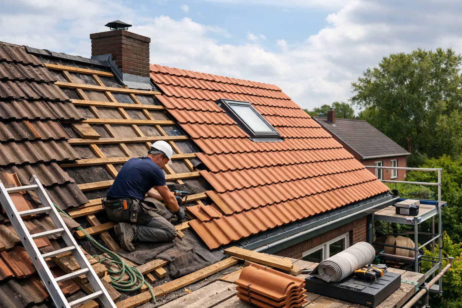 Dakrenovatie woning Deurne op tijd aanpakken