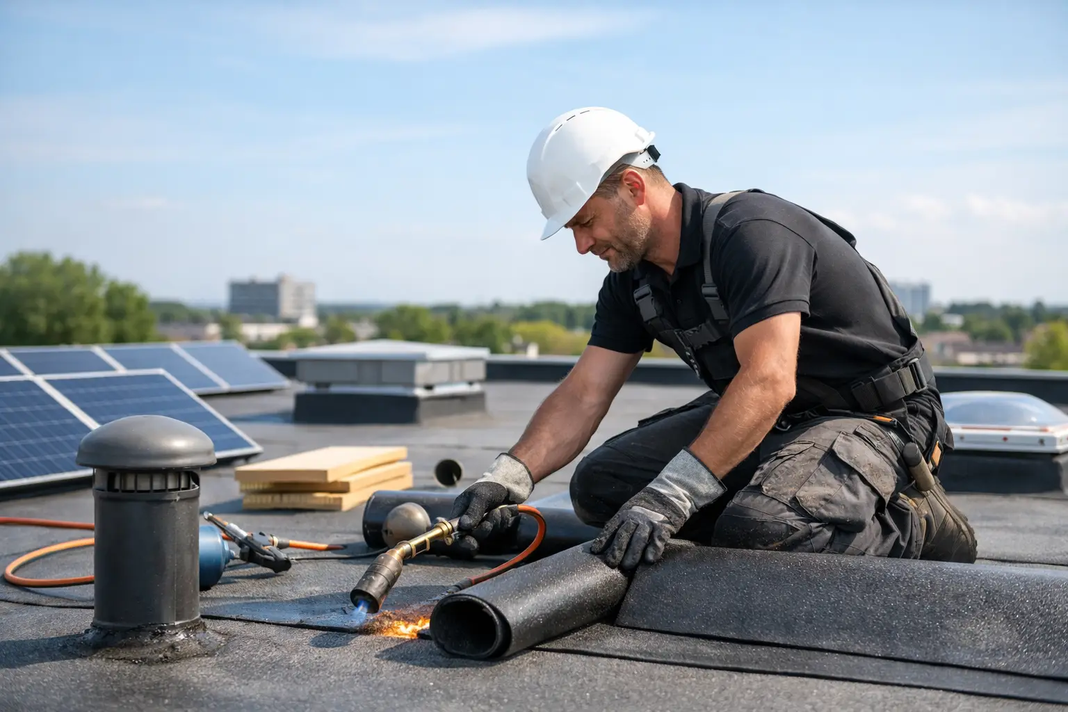 Platte daken specialist voor duurzaam vakwerk