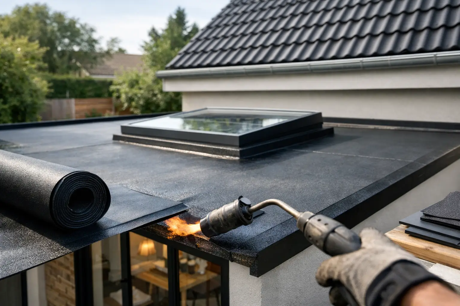 Beste dakbedekking voor aanbouw kiezen