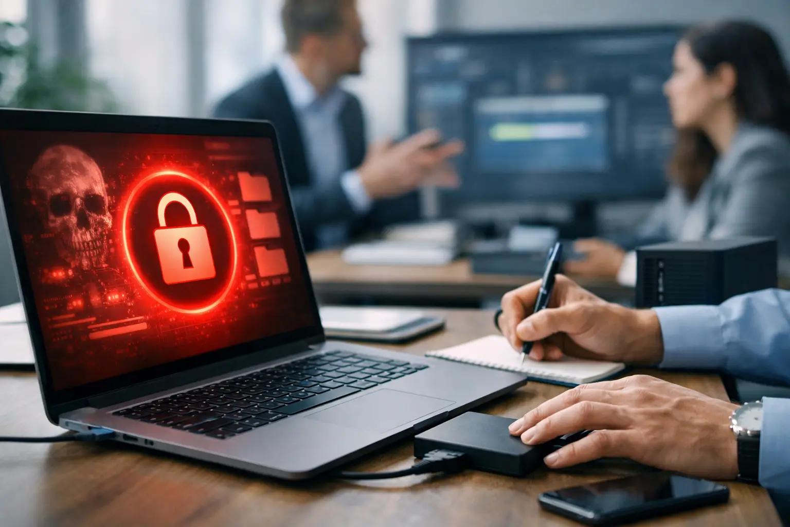 A Ransomware Recovery Example for Businesses