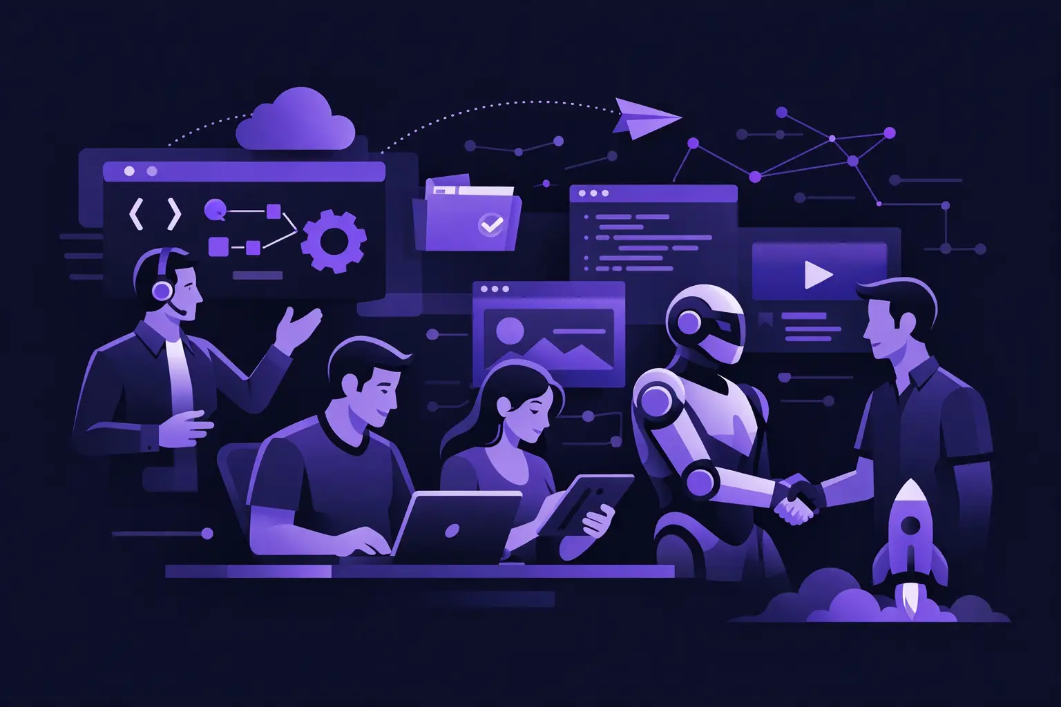 How an Outsourced Software Development Company Delivers
