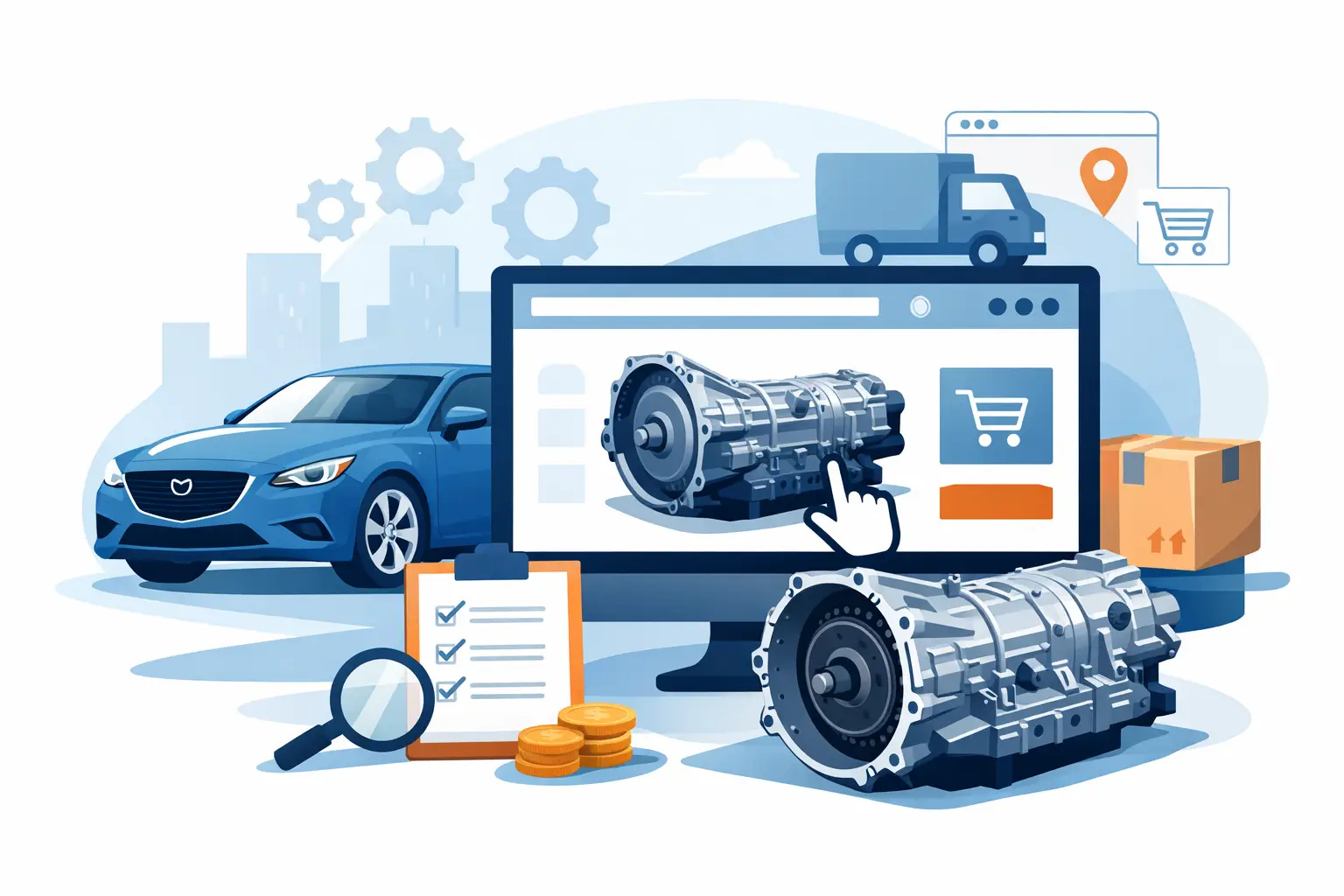 Buying a Mazda Used Transmission Online