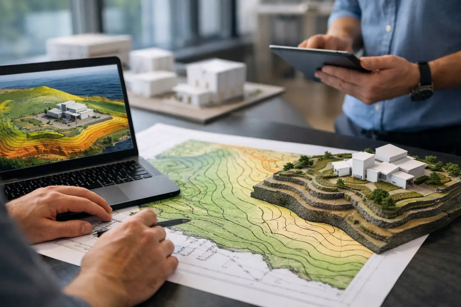 Topographic Data Download for BIM Site Models