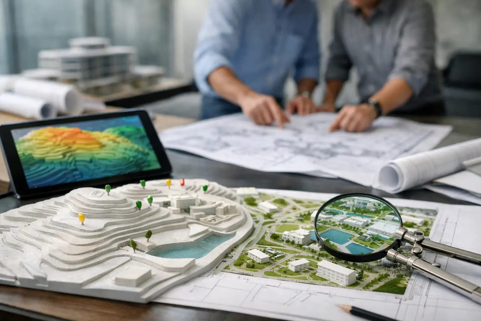 Terrain Point Density for Better Masterplans