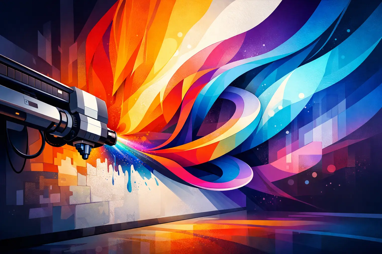 How the Direct to Wall Printing Process Works