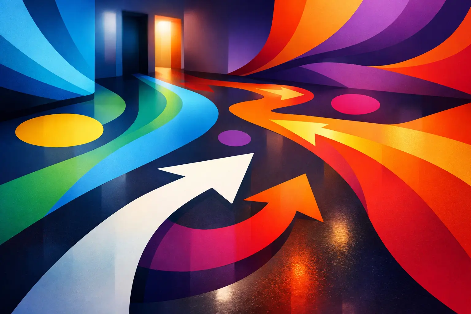 Floor Wayfinding Graphics That Work