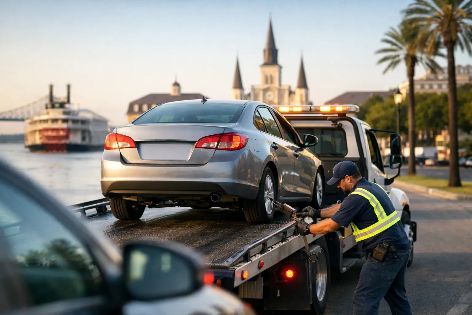 How to Request a Tow Truck Fast in New Orleans