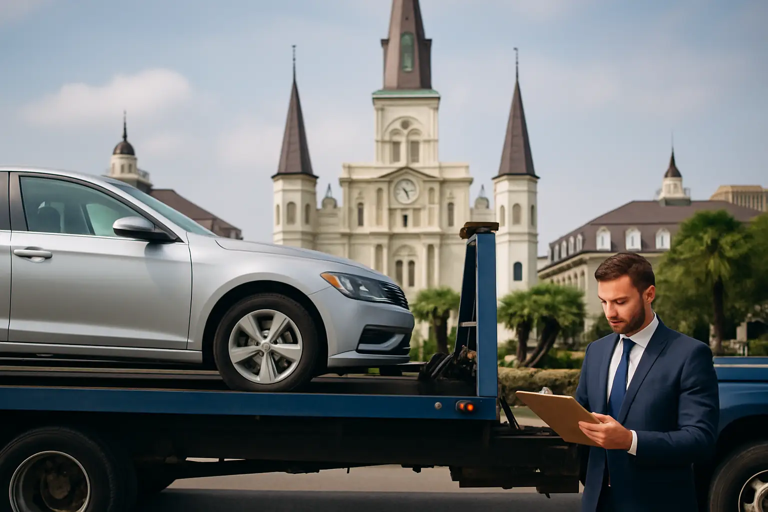 Insured Towing in New Orleans: What It Covers