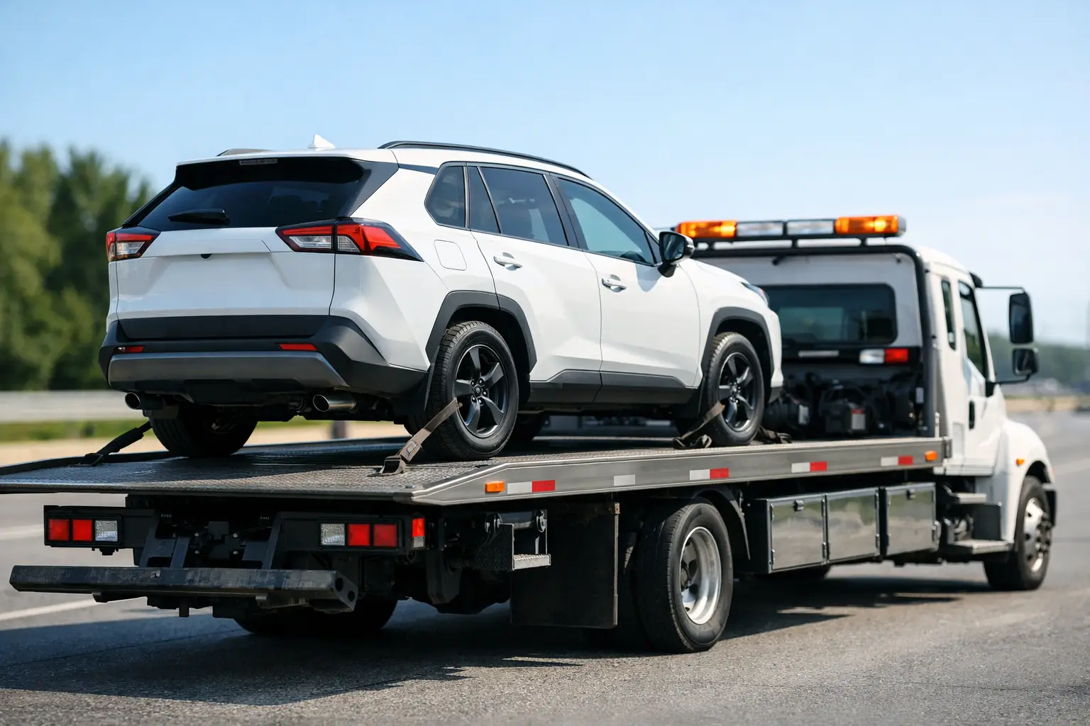 Is Flatbed Towing Safer for AWD Vehicles?