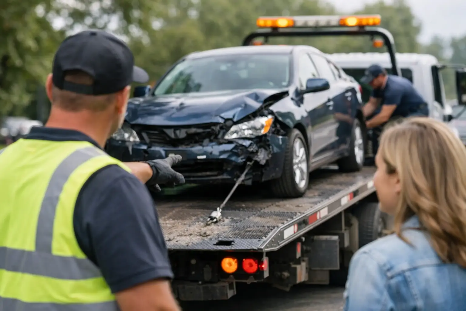What to Expect During an Accident Tow