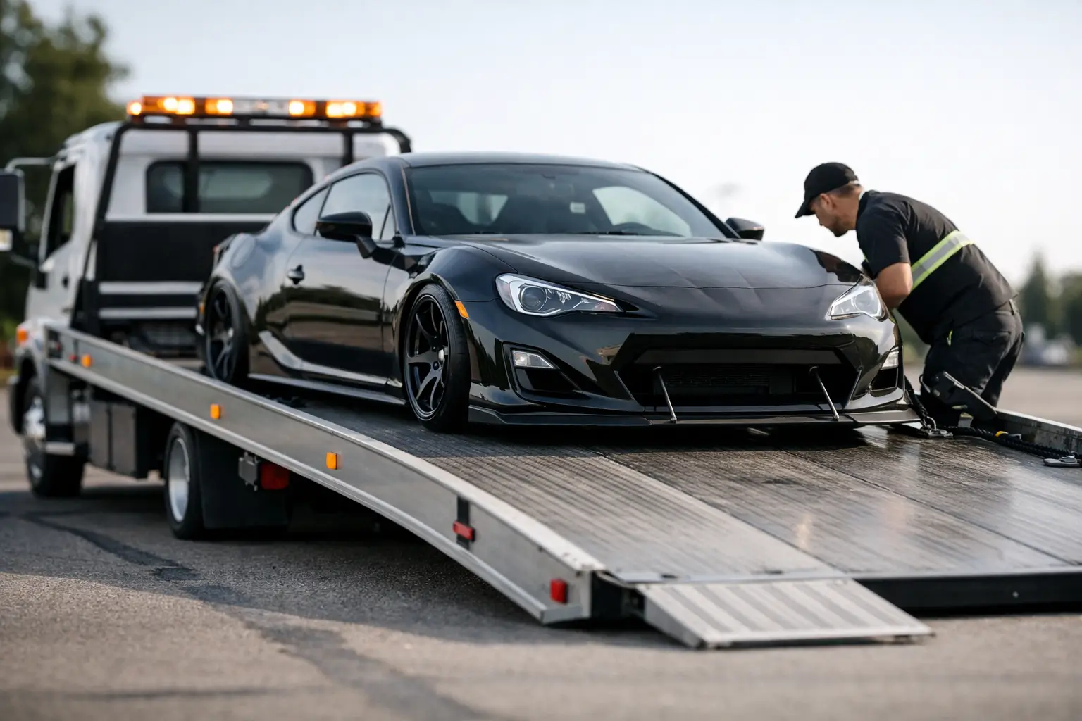 Best Flatbed Towing for Low Cars