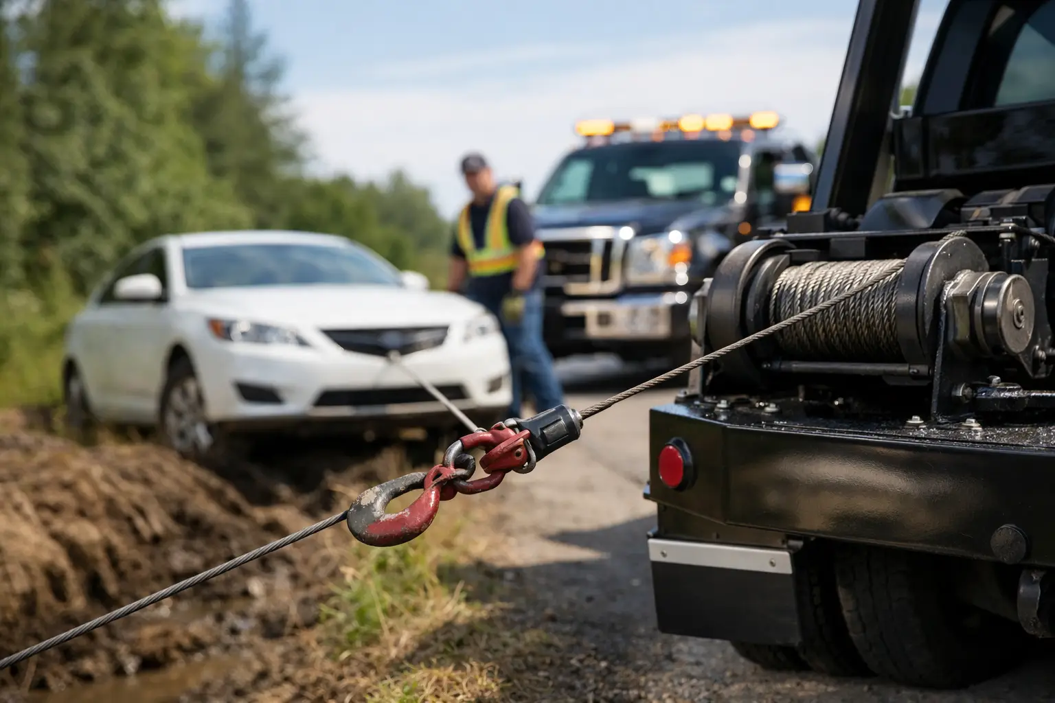 Winch Out Service Kenner Drivers Can Count On