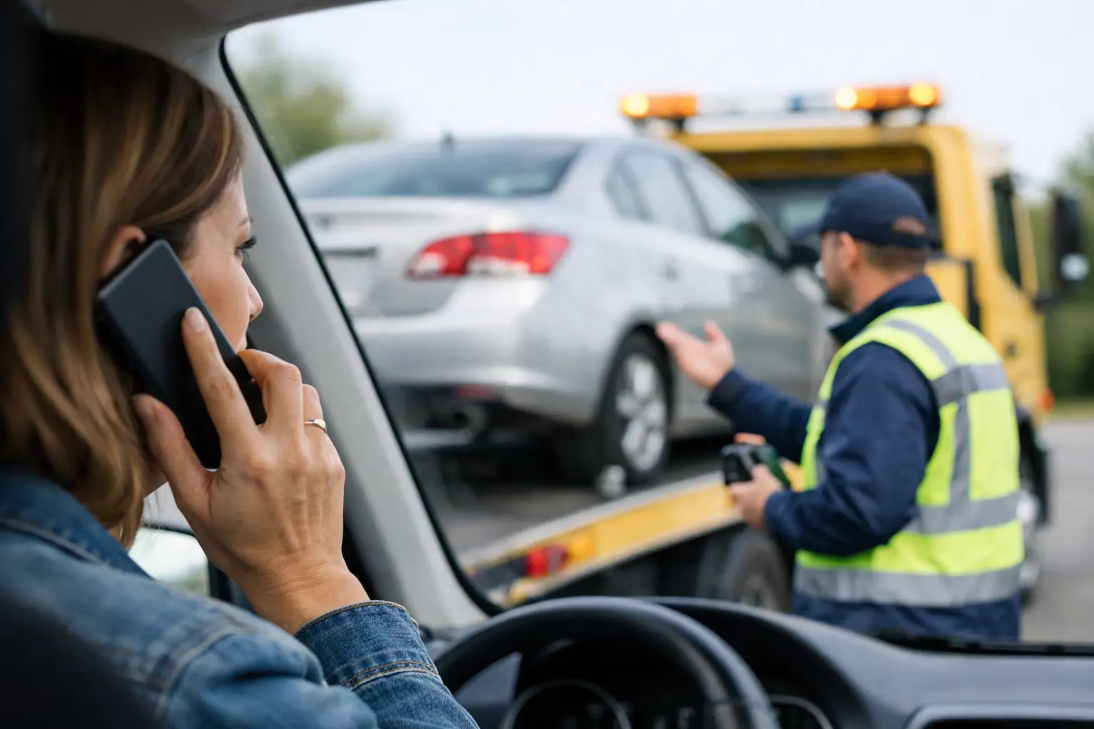 What to Tell a Tow Truck Dispatcher Fast