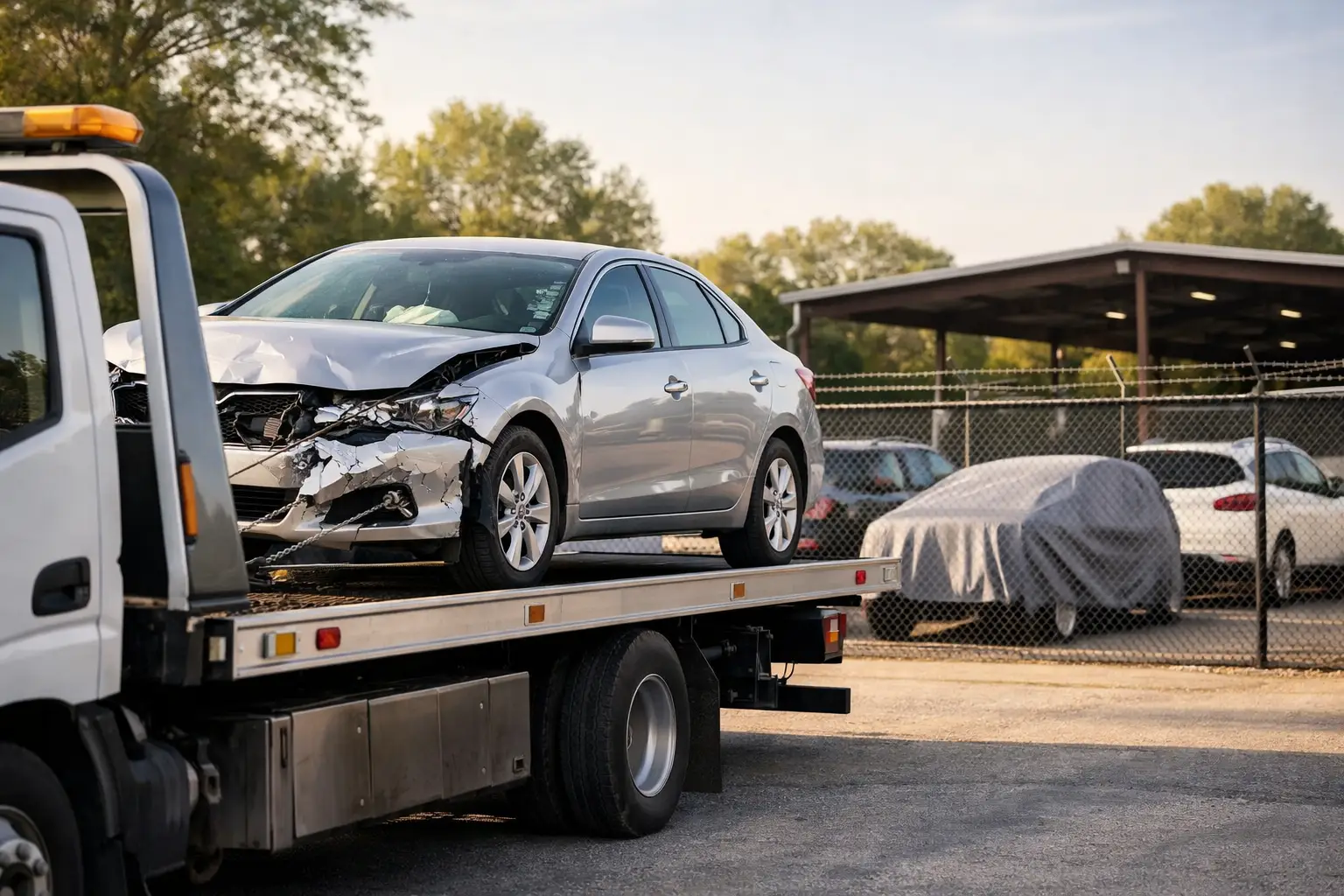 Accident Towing and Vehicle Storage Options