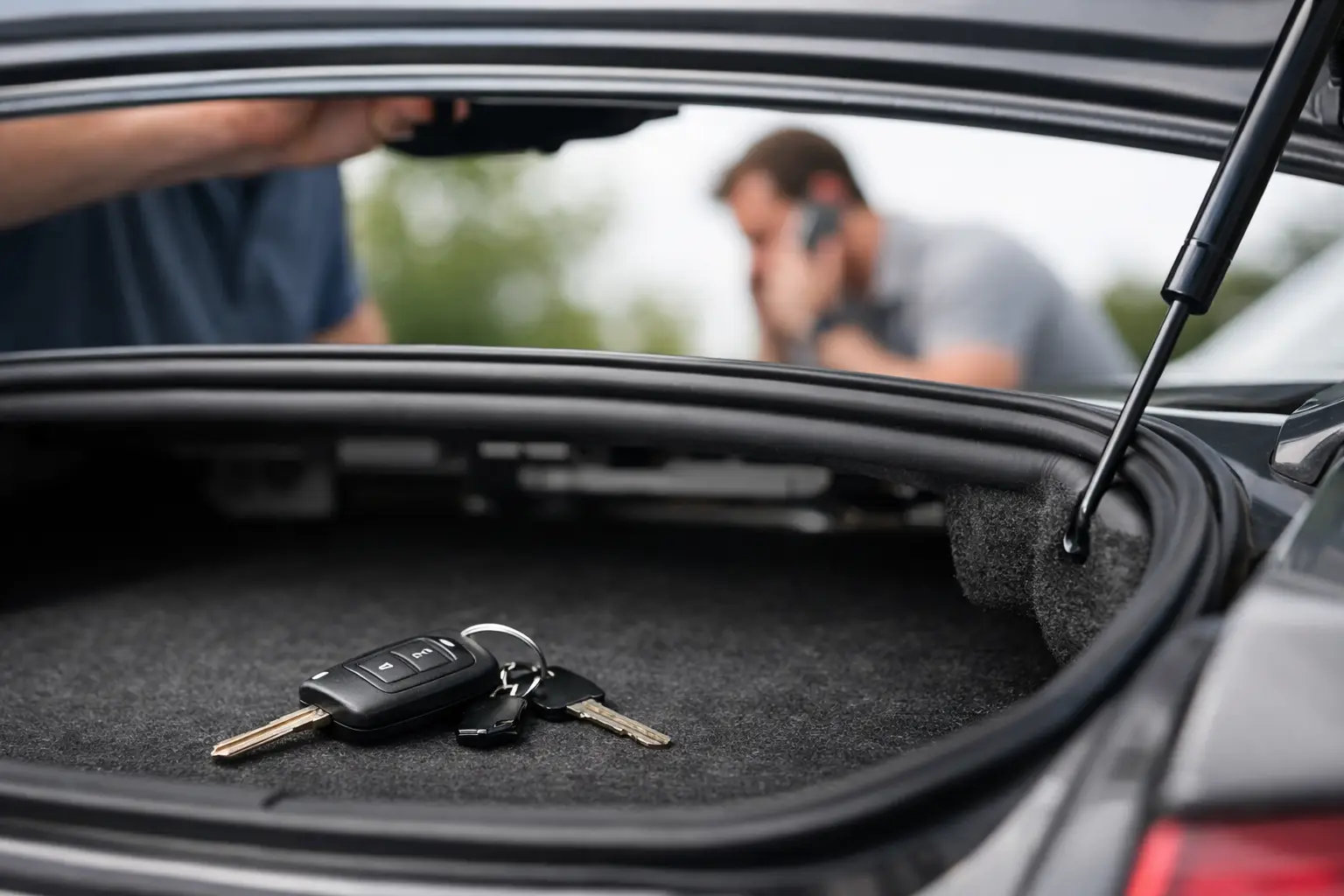Locked Keys in Trunk Help Fast