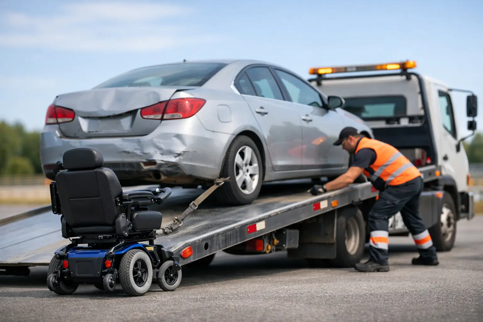How to Transport Disabled Vehicle Safely