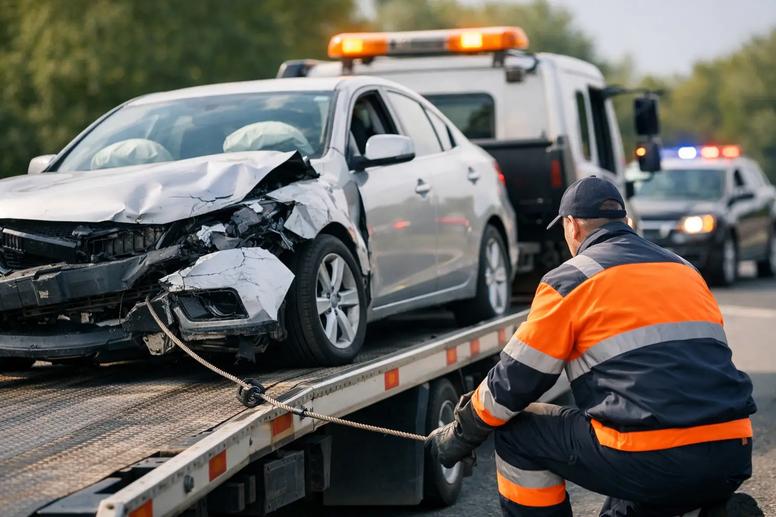 Accident Recovery Towing Done Right