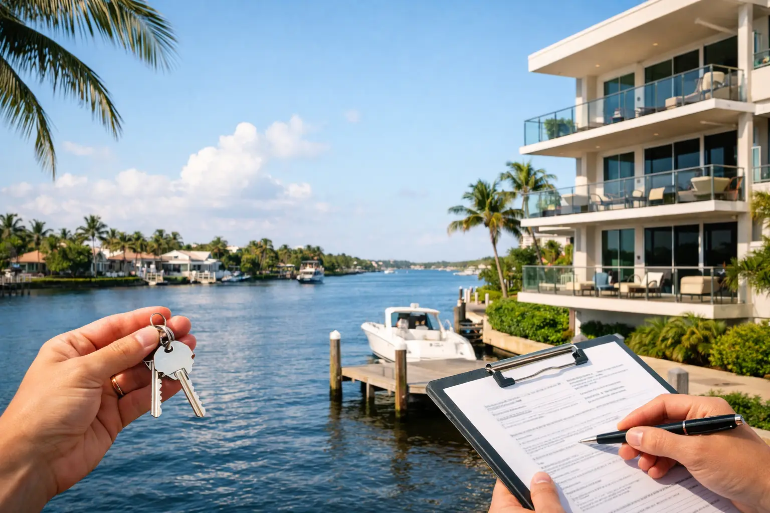 feature image of How to Buy a Waterfront Condo in Delray Beach