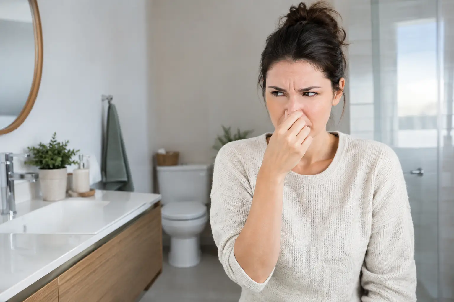 Causes d’odeurs persistantes dans la salle de bain
