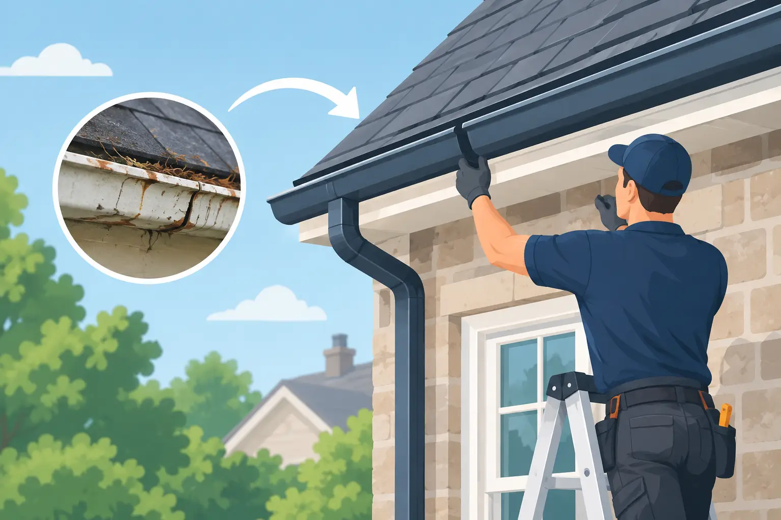 Guttering Replacement for Old Houses Explained