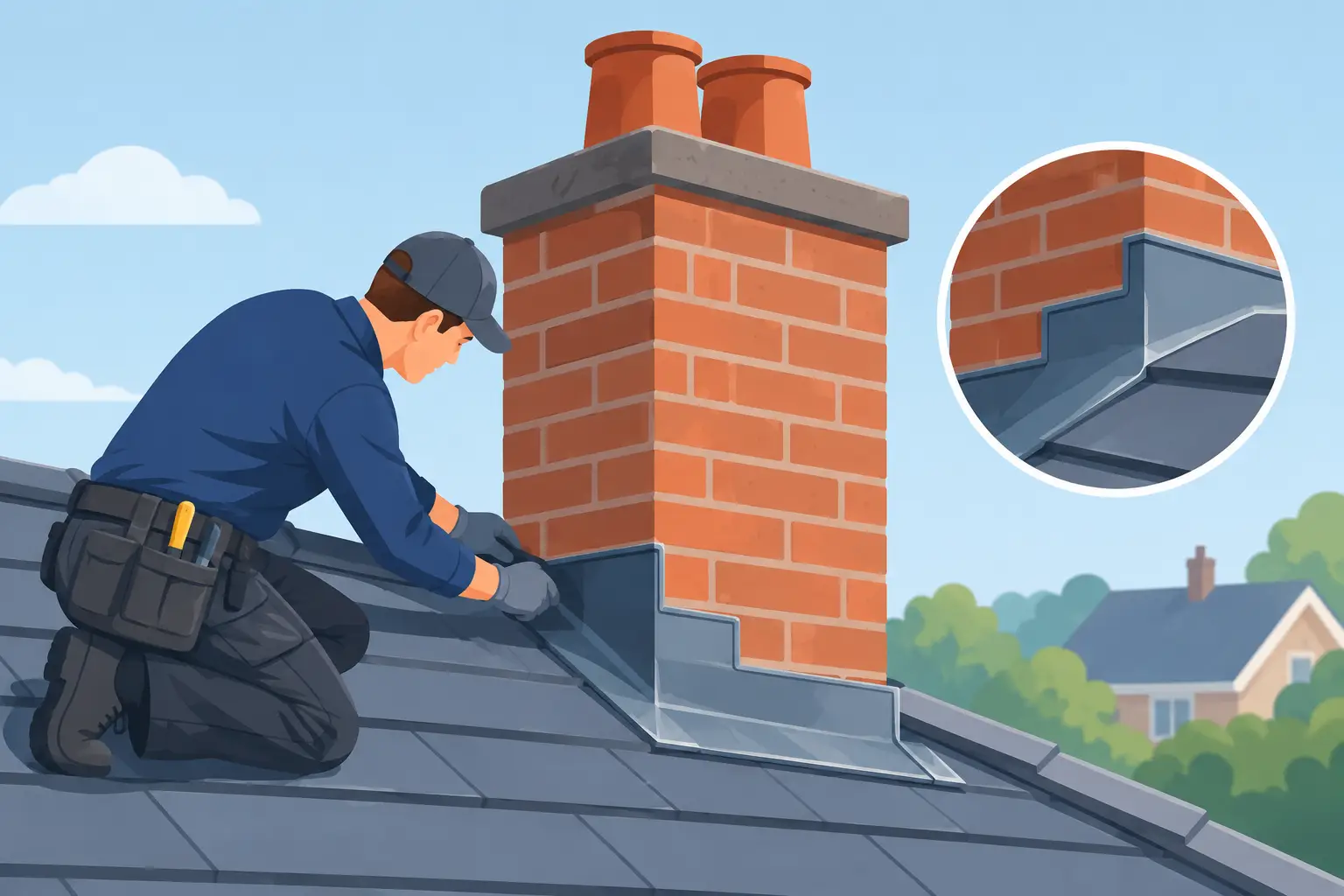 Chimney Flashing Repair Cost: UK Prices Explained